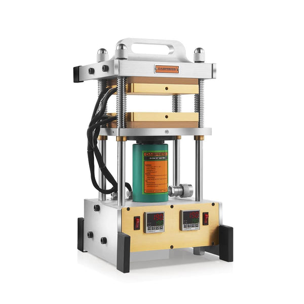 Dabpress 20 Ton Industrial Rosin Press - 7x7" Heated Platens, 4 Heating Rods - No Hydraulic Pump Included But Required - ROSITEK